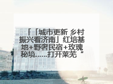 「城市更新 乡村振兴看济南」红培基地+野奢民宿+玫瑰秘境……打开莱芜“齐鲁情映山红片区”的破圈秘籍