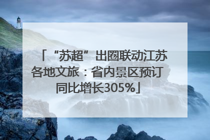 “苏超”出圈联动江苏各地文旅：省内景区预订同比增长305%