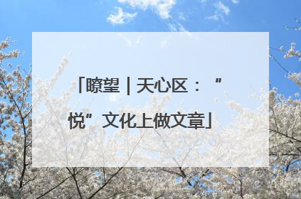 瞭望｜天心区：“悦”文化上做文章