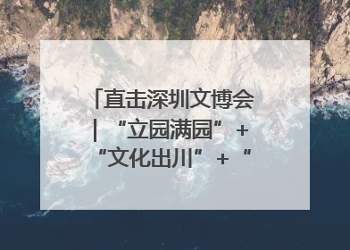直击深圳文博会｜“立园满园”+“文化出川”+“科技赋能”，成都传媒发布三大文创领域合作清单