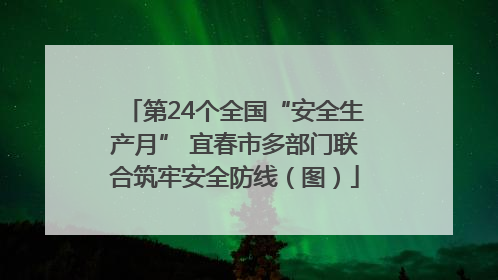 第24个全国“安全生产月” 宜春市多部门联合筑牢安全防线（图）