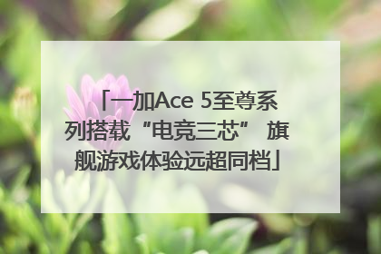 一加Ace 5至尊系列搭载“电竞三芯” 旗舰游戏体验远超同档