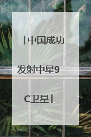 中国成功发射中星9C卫星