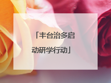 丰台治多启动研学行动