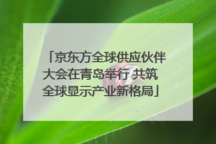京东方全球供应伙伴大会在青岛举行 共筑全球显示产业新格局