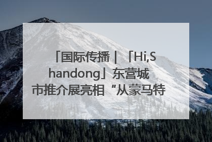 国际传播｜「Hi,Shandong」东营城市推介展亮相“从蒙马特到加里波第”文化节