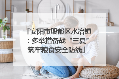 安阳市殷都区水冶镇：多举措备战“三夏” 筑牢粮食安全防线