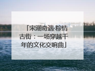 宋潮奇遇·粽情古街：一场穿越千年的文化交响曲