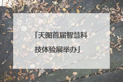 天图首届智慧科技体验展举办