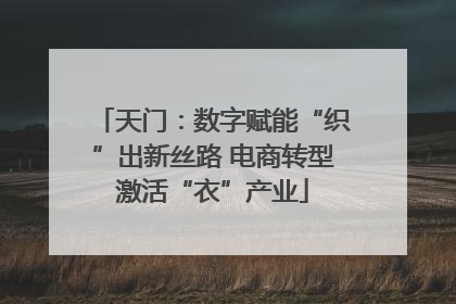 天门：数字赋能“织”出新丝路 电商转型激活“衣”产业