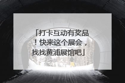 打卡互动有奖品！快来这个展会，找找黄浦展馆吧