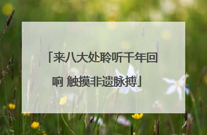 来八大处聆听千年回响 触摸非遗脉搏