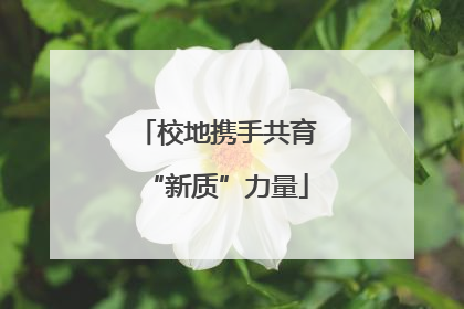校地携手共育“新质”力量
