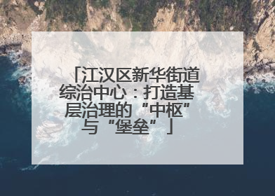 江汉区新华街道综治中心：打造基层治理的“中枢”与“堡垒”
