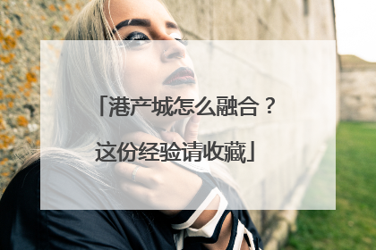 港产城怎么融合？这份经验请收藏