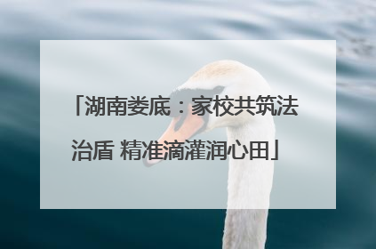 湖南娄底：家校共筑法治盾 精准滴灌润心田