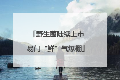 野生菌陆续上市 易门“鲜”气爆棚