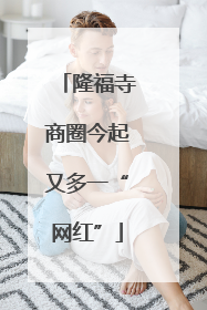 隆福寺商圈今起又多一“网红”