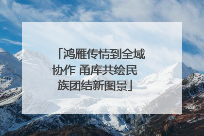 鸿雁传情到全域协作 甬库共绘民族团结新图景
