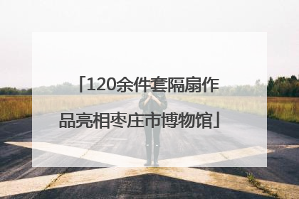 120余件套隔扇作品亮相枣庄市博物馆